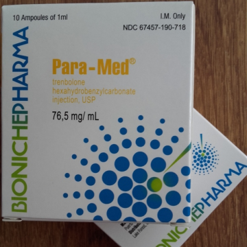 Para-Med Trenbolone Hexahydrobenzylcarbonate Bioniche Pharma